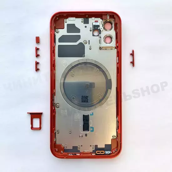 Корпус iPhone 12 (Красный)