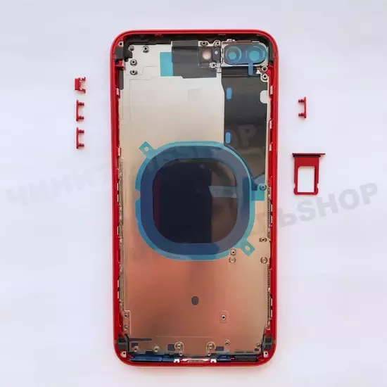 Корпус iPhone 8 Plus (Красный)