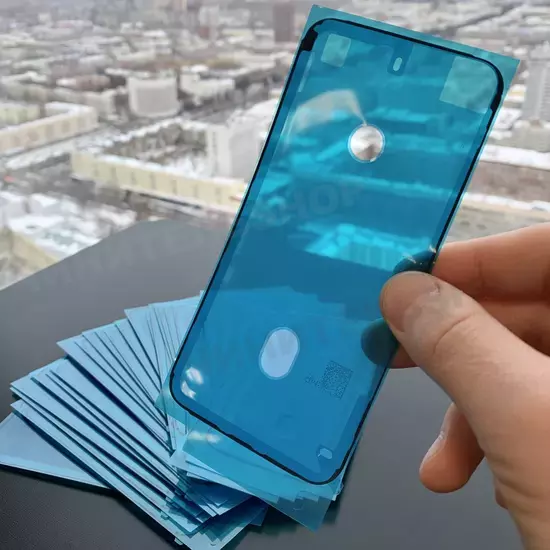 Пыле/Влагостойкая проклейка iPhone 8/SE2/SE3 (Чёрная)