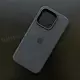 Чехол iPhone 15 Pro Silicone Case (MagSafe) Black