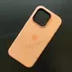 Чехол iPhone 15 Pro Silicone Case (MagSafe) Orange Sorbet