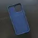 Чехол iPhone 15 Pro Max Silicone Case (MagSafe) Storm Blue