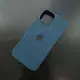 Чехол iPhone 13 mini Silicone Case (MagSafe) Abyss Blue