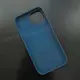 Чехол iPhone 13 mini Silicone Case (MagSafe) Abyss Blue