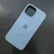 Чехол iPhone 13 mini Silicone Case (MagSafe) Blue Fog
