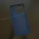 Чехол iPhone 13 Pro Silicone Case (MagSafe) Abyss Blue
