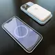 Чехол iPhone 13 Pro Max Silicone Case (MagSafe) Blue Fog