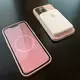Чехол iPhone 13 Pro Max Silicone Case (MagSafe) Chalk Pink