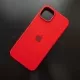 Чехол iPhone 14 Plus Silicone Case (MagSafe) Red