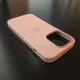 Чехол iPhone 14 Pro Silicone Case (MagSafe) Chalk Pink