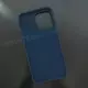 Чехол iPhone 14 Pro Max Silicone Case (MagSafe) Storm Blue