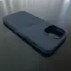 Чехол iPhone 14 Pro Max Silicone Case (MagSafe) Storm Blue