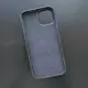 Чехол iPhone 15 FineWoven Case (MagSafe) Black