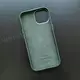 Чехол iPhone 15 FineWoven Case (MagSafe) Evergreen