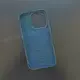 Чехол iPhone 15 Pro Leather Case (MagSafe) Pacific Blue