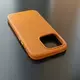 Чехол iPhone 15 Pro Leather Case (MagSafe) Sunstroke