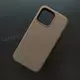 Чехол iPhone 15 Pro Max Leather Case (MagSafe) Bronze