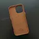 Чехол iPhone 15 Pro Max Leather Case (MagSafe) Cinnamon