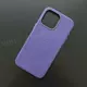 Чехол iPhone 15 Pro Max Leather Case (MagSafe) Lavender