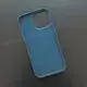 Чехол iPhone 15 Pro Max Leather Case (MagSafe) Pacific Blue