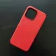 Чехол iPhone 15 Pro Max Leather Case (MagSafe) Red