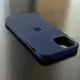 Чехол iPhone 12/12 Pro Silicone Case (MagSafe) Deep Navy