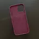 Чехол iPhone 12/12 Pro Silicone Case (MagSafe) Plum