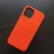 Чехол iPhone 12 Pro Max Silicone Case (MagSafe) Electric Orange