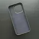 Чехол iPhone 15 Pro FineWoven Case (MagSafe) Black