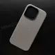 Чехол iPhone 15 Pro Leather Case (MagSafe) Graphite