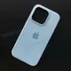 Чехол iPhone 15 Pro Silicone Case (MagSafe) Light Blue