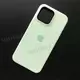Чехол iPhone 15 Pro Max Silicone Case (MagSafe) Soft Mint