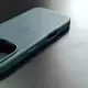 Чехол iPhone 16 Pro Leather Case (MagSafe) Marine Green