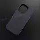Чехол iPhone 16 Pro Leather Case (MagSafe) Night Blue