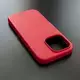 Чехол iPhone 16 Pro Leather Case (MagSafe) Red