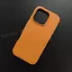 Чехол iPhone 16 Pro Leather Case (MagSafe) Sunstroke