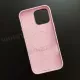 Чехол iPhone 16 Pro Max Leather Case (MagSafe) Chalk Pink