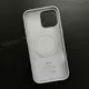 Чехол iPhone 16 Pro Max Leather Case (MagSafe) Moonstone