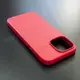 Чехол iPhone 16 Pro Max Leather Case (MagSafe) Red