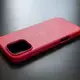 Чехол iPhone 16 Pro Max Leather Case (MagSafe) Red