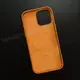 Чехол iPhone 16 Pro Max Leather Case (MagSafe) Sunstroke