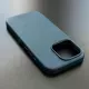 Чехол iPhone 16 Pro Leather Case (MagSafe) Pacific Blue