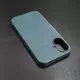 Чехол iPhone 16 Leather Case (MagSafe) Marine Green