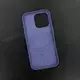 Чехол iPhone 16 Pro Leather Case (MagSafe) Lavender