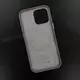 Чехол iPhone 16 Pro Max Leather Case (MagSafe) Taupe