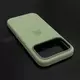 Чехол iPhone 17 Pro Silicone Case (MagSafe) Light Moss