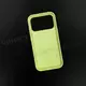 Чехол iPhone 17 Pro Silicone Case (MagSafe) Neon Yellow