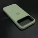 Чехол iPhone 17 Pro Max Silicone Case (MagSafe) Light Moss