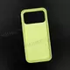 Чехол iPhone 17 Pro Max Silicone Case (MagSafe) Neon Yellow